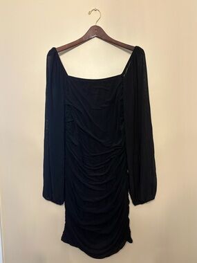 Black Long-Sleeve Dress
